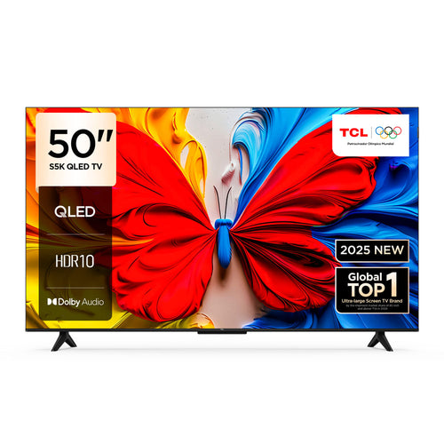 50S5KTelevisor TCL 50" QLED FHD  Smart Google TV 2025