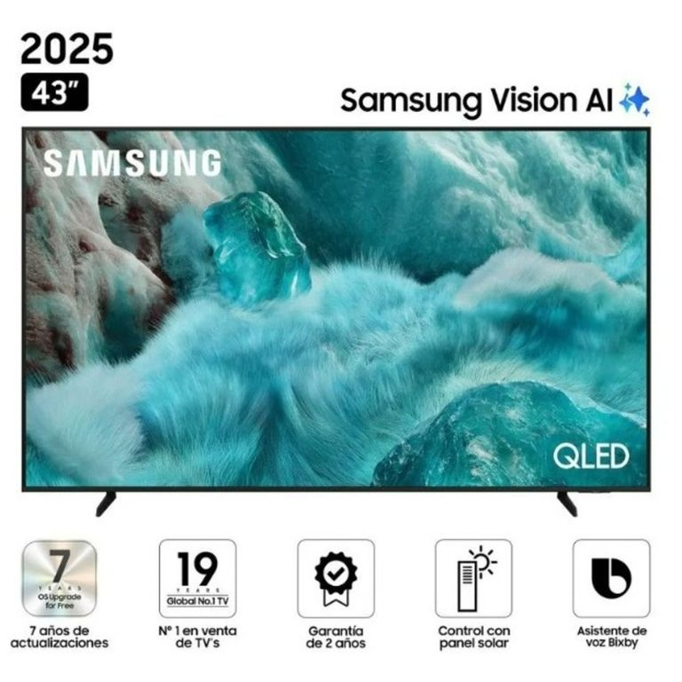 QN43Q7FAAG TELEVISOR SAMSUNG 43' QLED SMART UHD 4K VISION AI