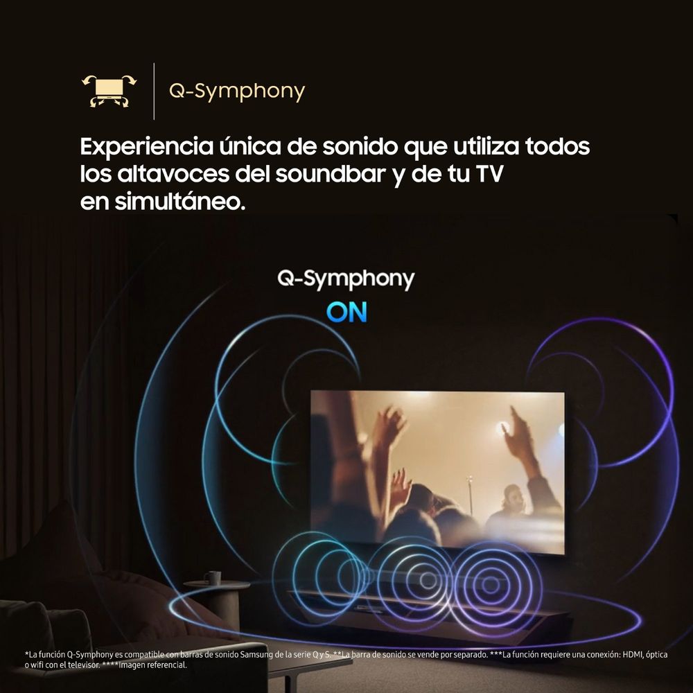 UN75U8000FGXPE TELEVISOR SAMSUNG SMART TV 75'CRYSTAL UHD 4K 2025