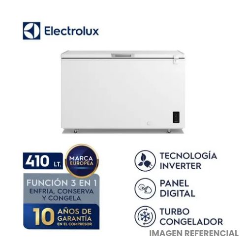 EFH42S2P5AW ELECTROLUX CONGELADOR HORIZONTAL 410 LT BLANCO
